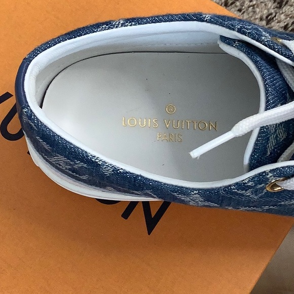♟️ Louis Vuitton Denim Stellar Sneaker ♟️ - Picture 11 of 14